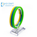 Wholesale bulk cheap custom multifunctional color rubber bracelet printing rainbow silicone wristband